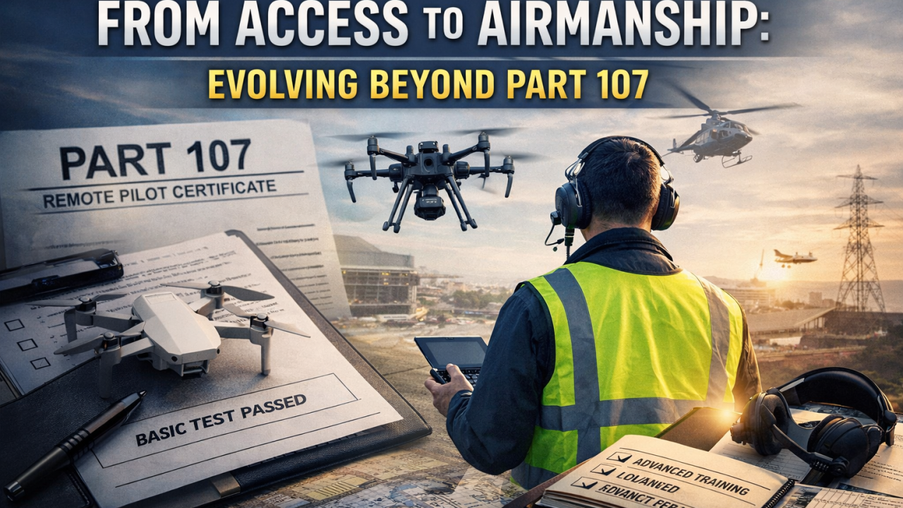 From Access to Airmanship: Why Part 107 Must Evolve Beyond Knowledge Testing