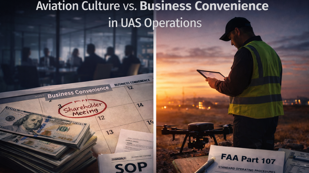 Unmanned Aviation: The Tension Between Commercial Goals and Aviation Professionalism